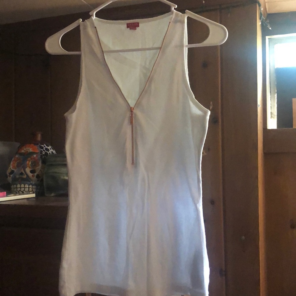 Guess zipper tank top